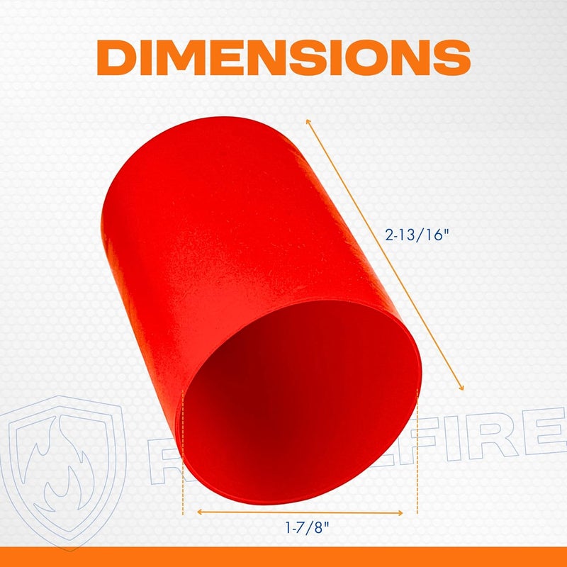 RepelFire Fire Sprinkler Head Paint Cover - Head Protector, Head Covers for Painting, Protection Covers for Ceiling Pop Out, Head Guard and Head Paint Protection for Covering Recessed Sprinkler Heads - 24 PK - Image 3